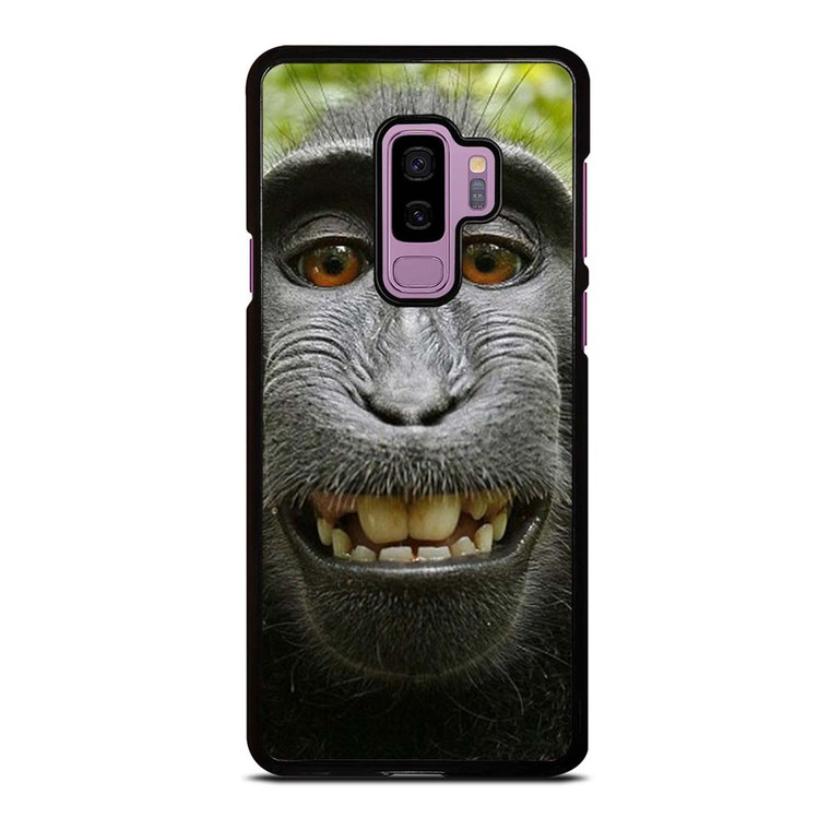 FUNNY MACACA NIGRA MONKEY SELFIE Samsung Galaxy S9 Plus Case Cover