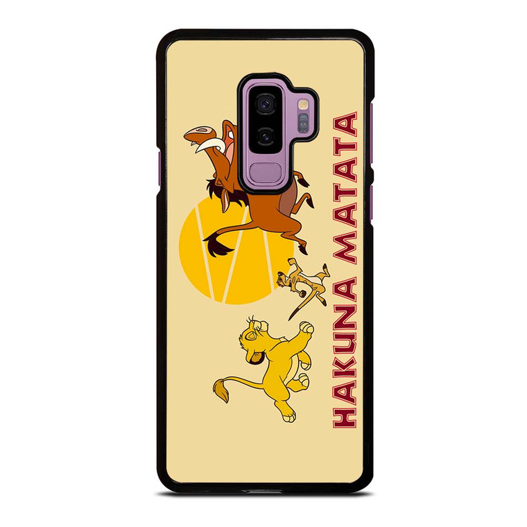HAKUNA MATATA LION KING Disney Samsung Galaxy S9 Plus Case Cover