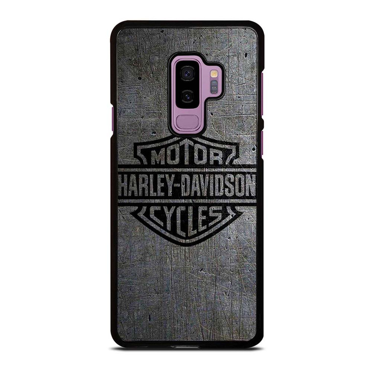HARLEY DAVIDSON MOTORCYCLES COMPANY LOGO METAL Samsung Galaxy S9 Plus Case Cover