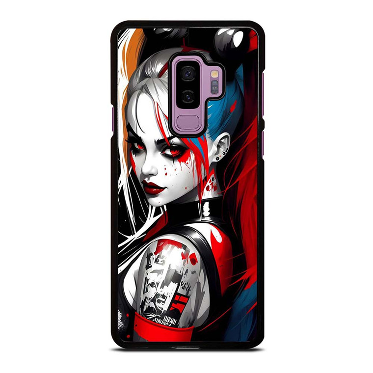 HARLEY QUINN DC ART Samsung Galaxy S9 Plus Case Cover