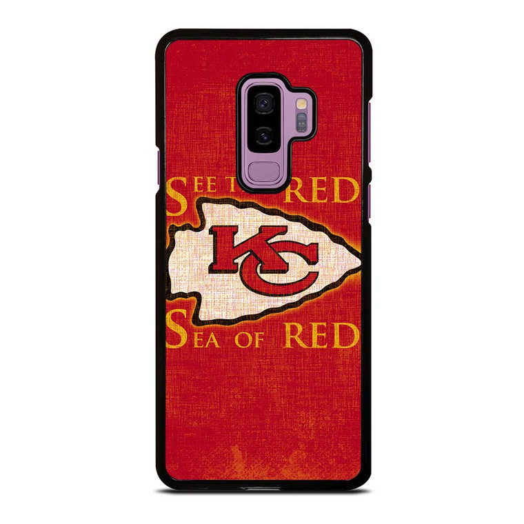 KANSAS CITY CHIEFS NFL Samsung Galaxy S9 Plus Case Cover
