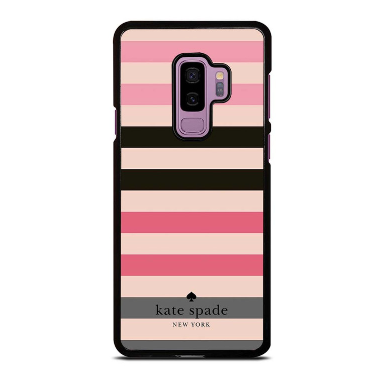 KATE SPADE NEW YORK LOGO STRIPES PATTERN Samsung Galaxy S9 Plus Case Cover