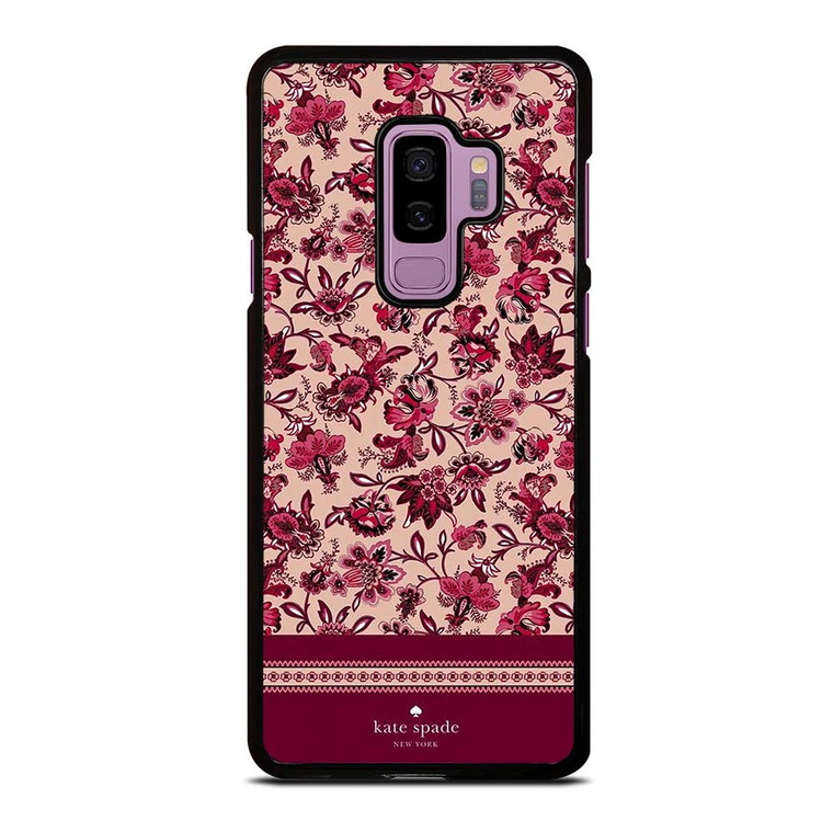 KATE SPADE NEW YORK RED FLORAL Samsung Galaxy S9 Plus Case Cover