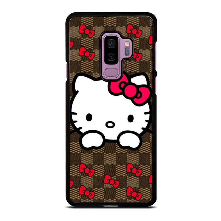 LOUIS VUITTON LV HELLO KITTY PATTERN Samsung Galaxy S9 Plus Case Cover