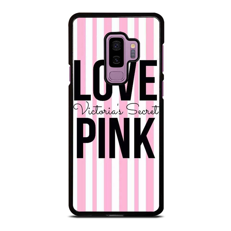 LOVE VICTORIA'S SECRET PINK LOGO Samsung Galaxy S9 Plus Case Cover