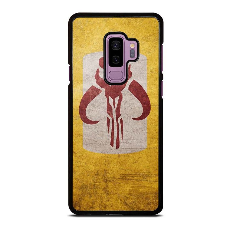 MANDALORIAN YELLOW LOGO Samsung Galaxy S9 Plus Case Cover