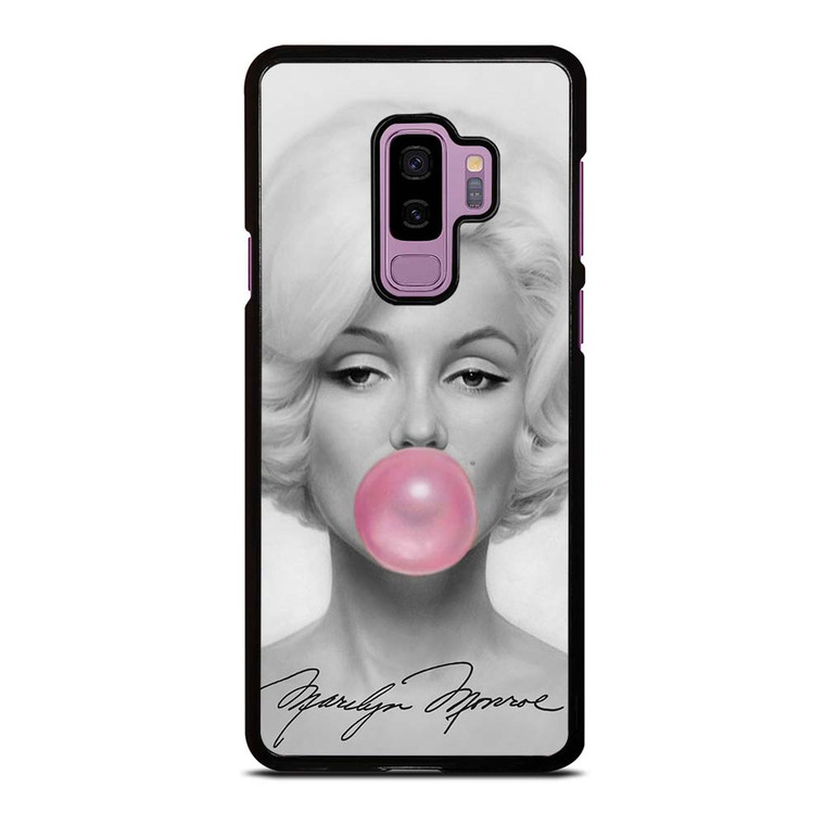 MARILYN MONROE PINK BUBBLEGUM Samsung Galaxy S9 Plus Case Cover