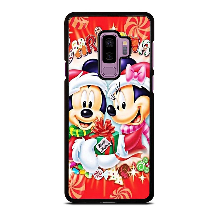 MICKEY MINNIE MOUSE DISNEY CHRISTMAS Samsung Galaxy S9 Plus Case Cover
