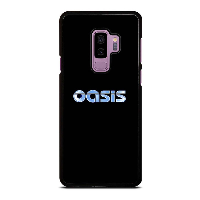 OASIS BAND ROCK LOGO CHROME Samsung Galaxy S9 Plus Case Cover