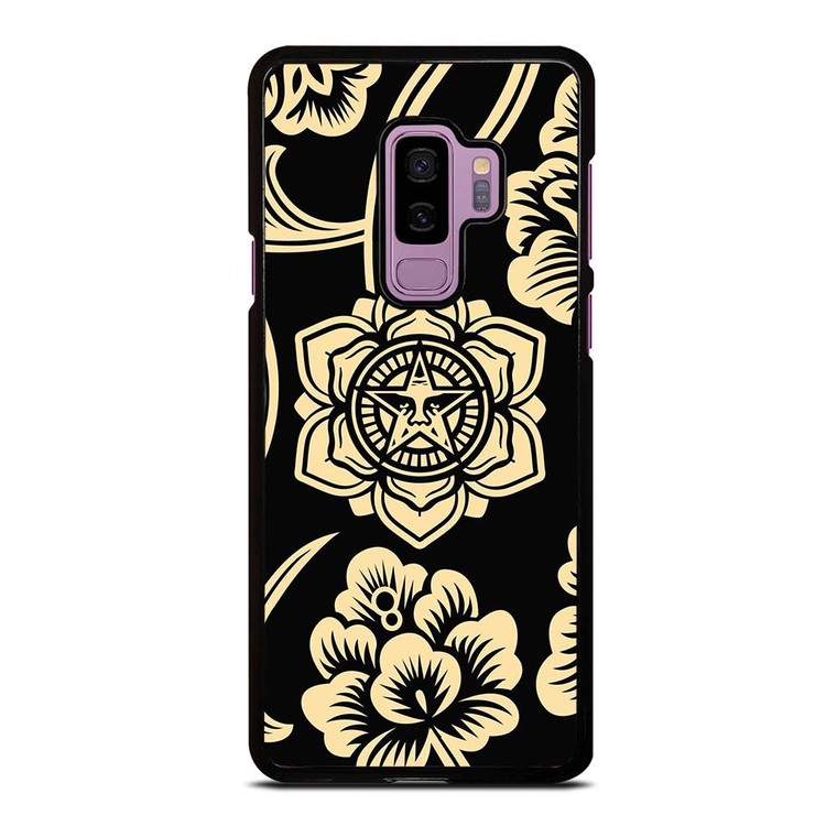 OBEY CLOTHING FLORAL LOGO Samsung Galaxy S9 Plus Case Cover