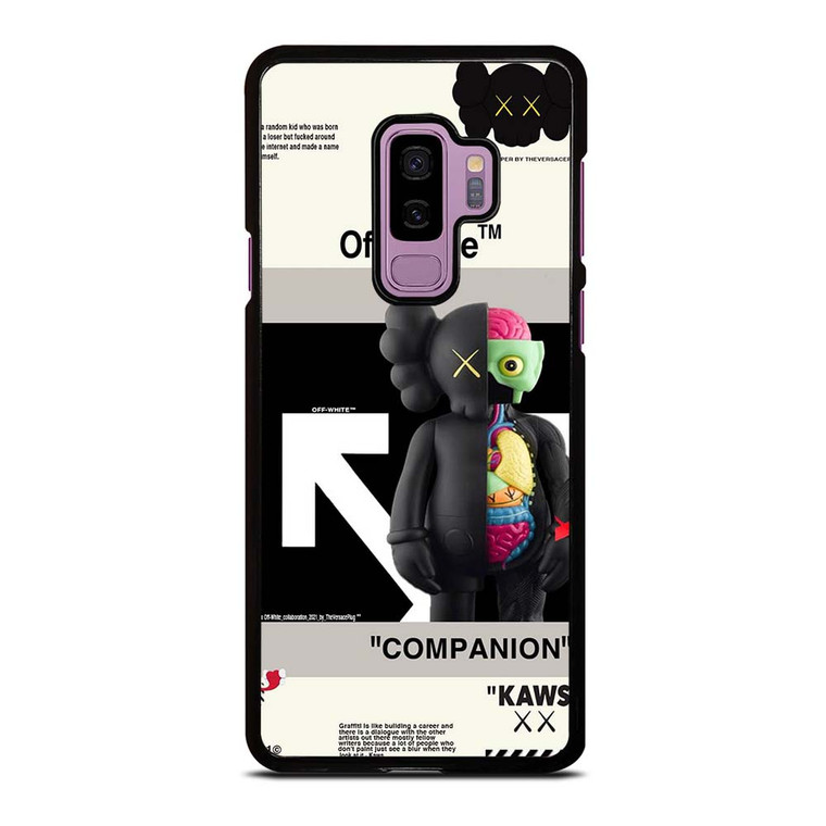 OFF WHITE KAWS COMPANION Samsung Galaxy S9 Plus Case Cover