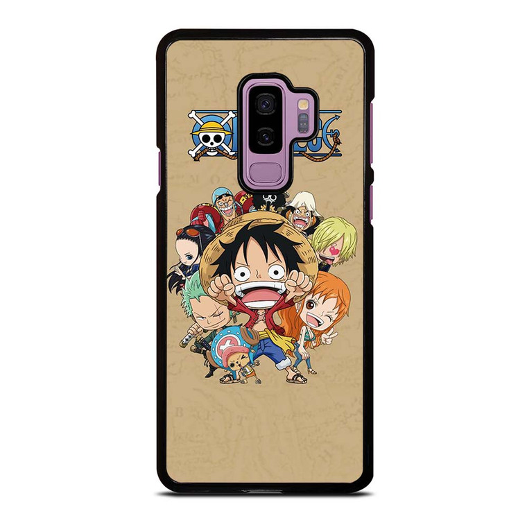 ONE PIECE CUTE MINI CHARACTER ANIME MANGE Samsung Galaxy S9 Plus Case Cover