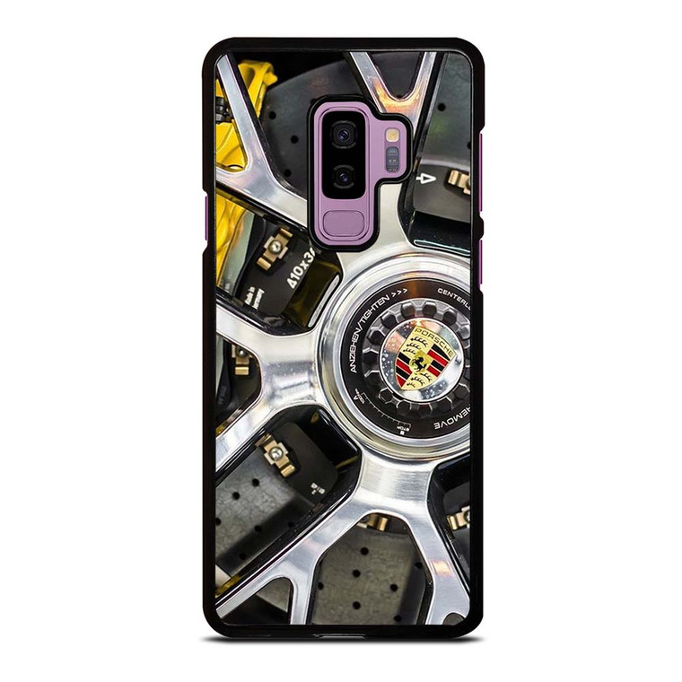 PORSCHE LOGO RIM Samsung Galaxy S9 Plus Case Cover