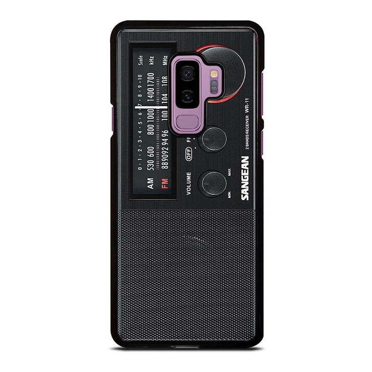 SANGEAN RED RADIO Samsung Galaxy S9 Plus Case Cover