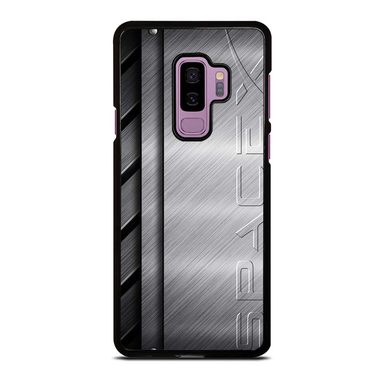 SPACE X LOGO METAL PLATE Samsung Galaxy S9 Plus Case Cover