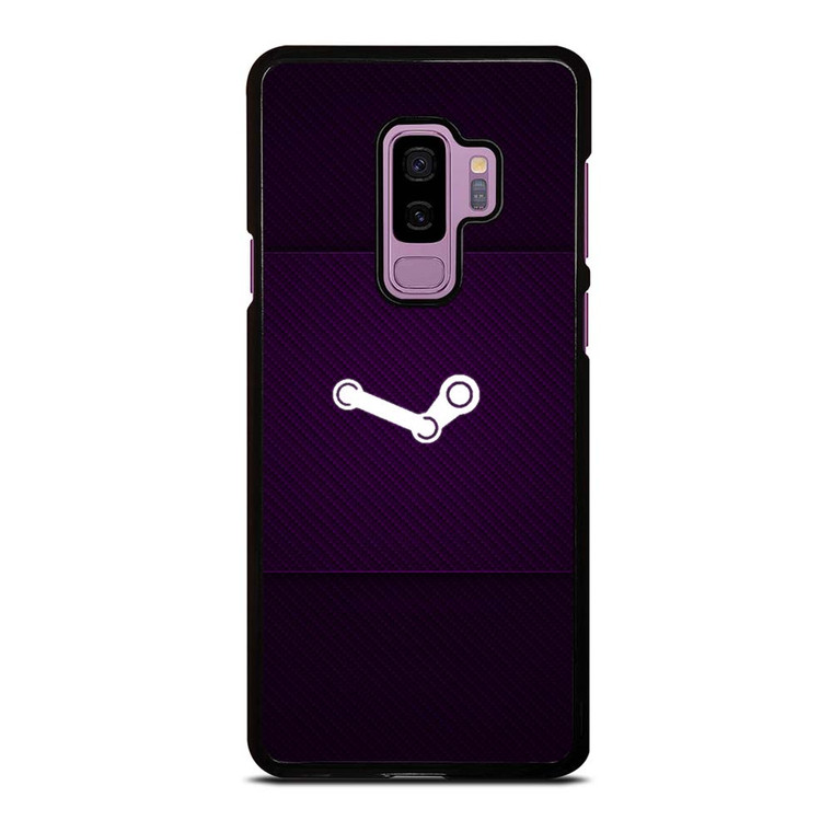 STEAM GAME PURPLE ICON Samsung Galaxy S9 Plus Case Cover