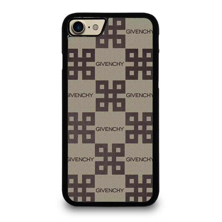 GIVENCHY LOGO COLLAGE LEATHER iPhone 7 / 8 Case Cover
