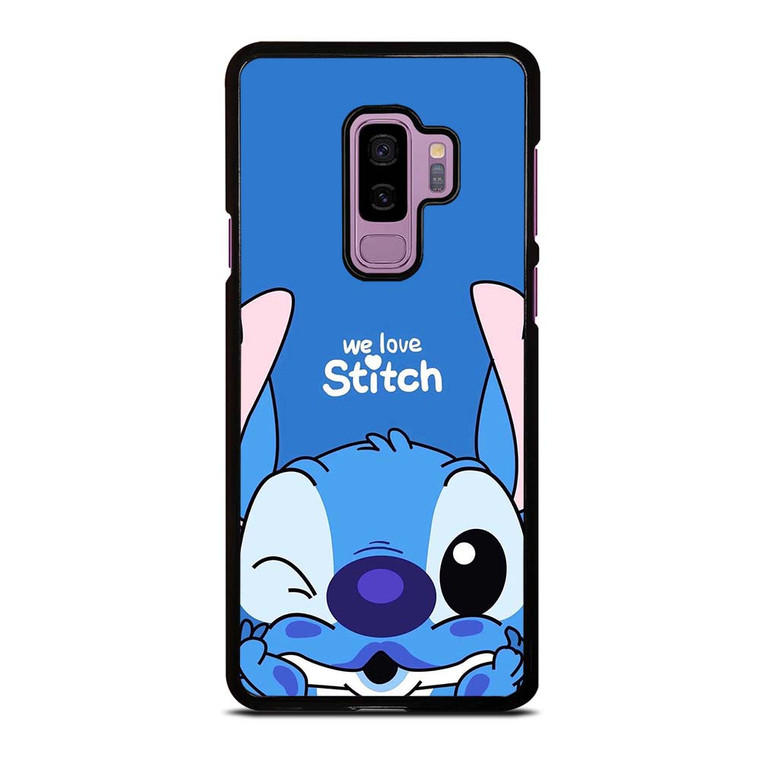 WE LOVE STITCH AND LILO CARTOON Samsung Galaxy S9 Plus Case Cover