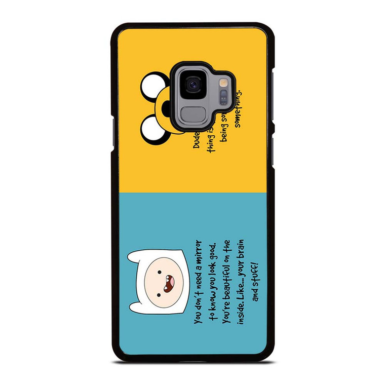 ADVENTURE TIME QUOTE Samsung Galaxy S9 Case Cover