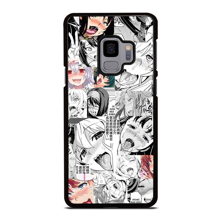 AHEGAO ANIME COMIC Samsung Galaxy S9 Case Cover