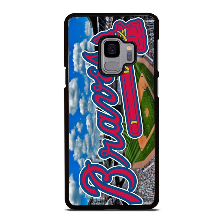ATLANTA BRAVES BASEBALL LOGO 2 Samsung Galaxy S9 Case Cover