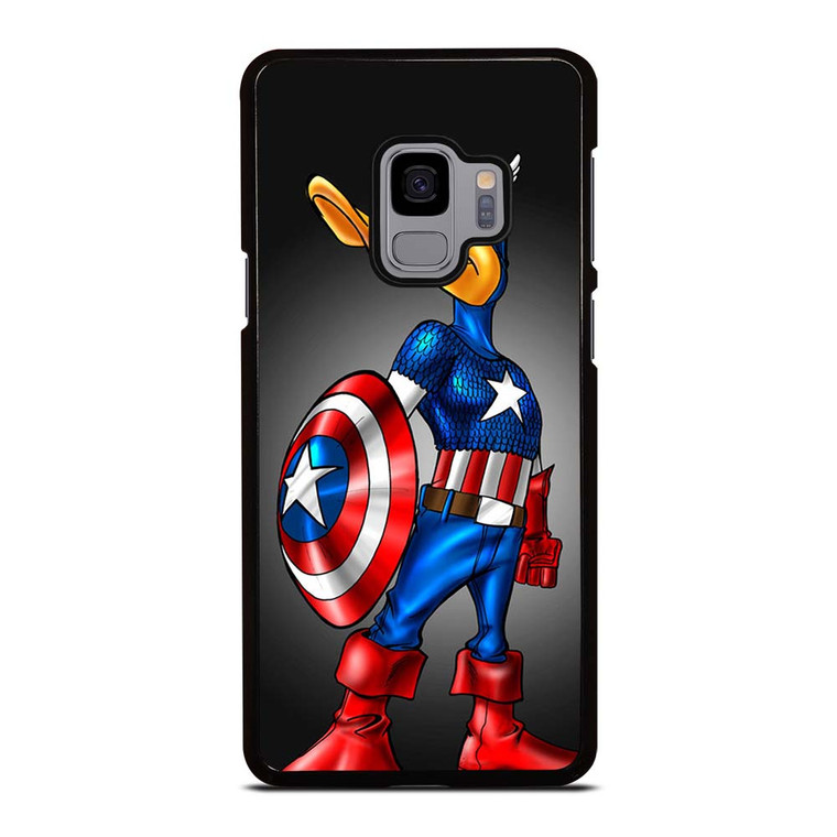 CAPTAIN AMERICA DAFFY DUCK Samsung Galaxy S9 Case Cover
