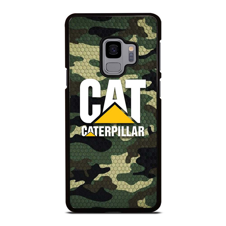 CATERPILLAT TRACTOR LOGO CAT CAMO ICON Samsung Galaxy S9 Case Cover