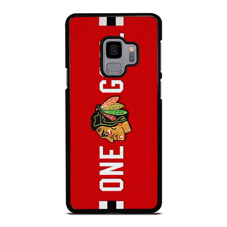 CHICAGO BLACKHAWKS ONE GOAL Samsung Galaxy S9 Case Cover