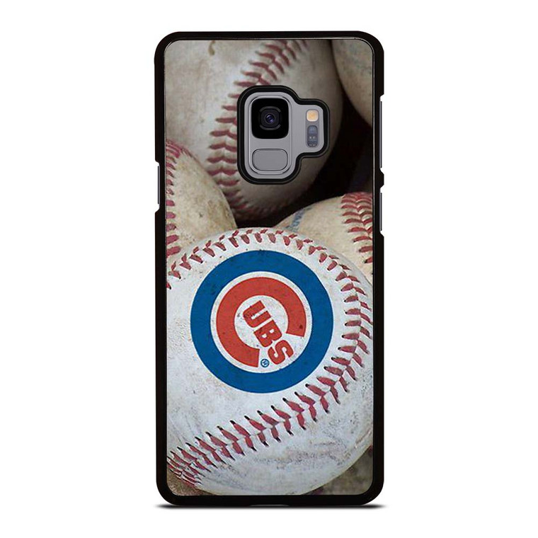 CHICAGO CUBS BALL LOGO Samsung Galaxy S9 Case Cover