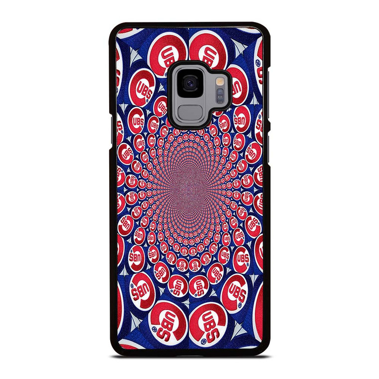CHICAGO CUBS LOGO COLLAGE Samsung Galaxy S9 Case Cover