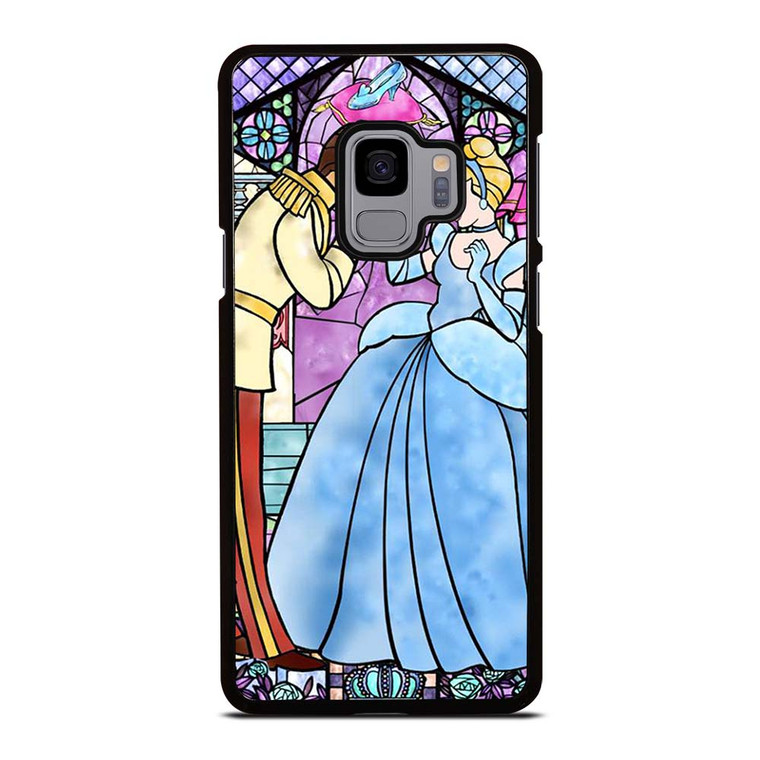 CINDERELLA ART GLASSES Disney Samsung Galaxy S9 Case Cover