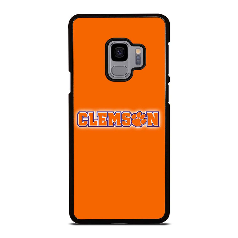 CLEMSON TIGERS LOGO FOOTBALL UNIVERSITY Samsung Galaxy S9 Case Cover