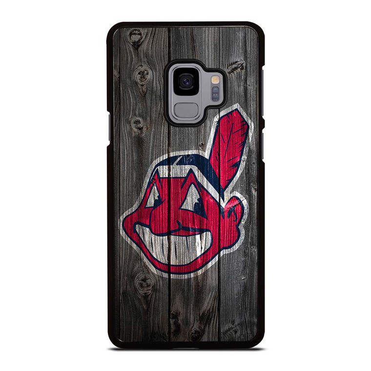 CLEVELAND INDIANS WOODEN LOGO Samsung Galaxy S9 Case Cover