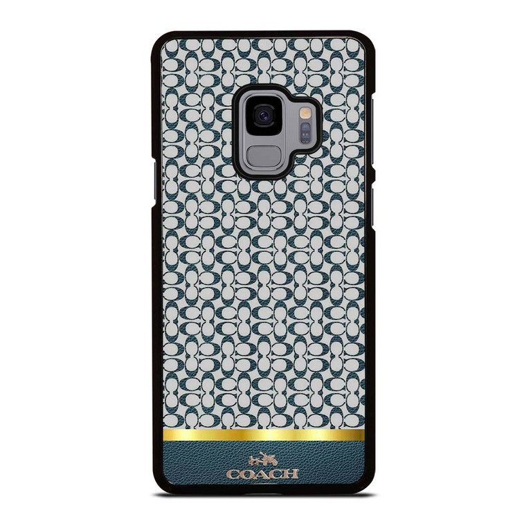 COACH NEW YORK ICON BLUE EMBLEM Samsung Galaxy S9 Case Cover