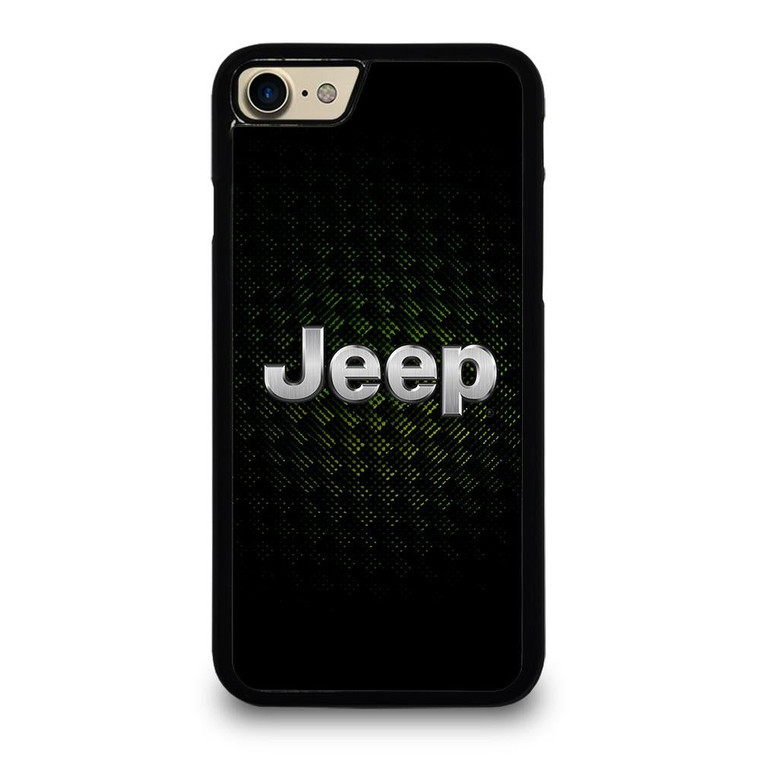 JEEP GREEN CARBON LOGO iPhone 7 / 8 Case Cover