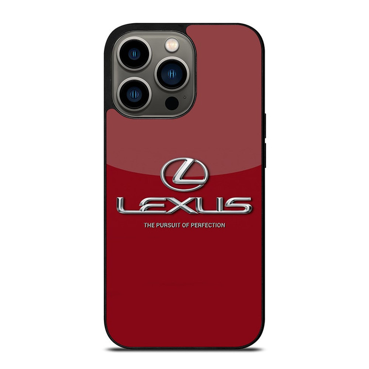 LEXUS THE PURSUIT OF PERFECTION EMBLEM iPhone 13 Pro Case Cover