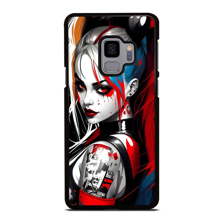 HARLEY QUINN DC ART Samsung Galaxy S9 Case Cover
