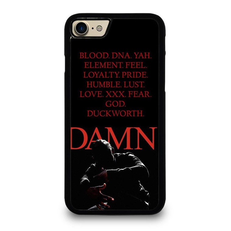 KENDRICK LAMAR DAMN QUOTES iPhone 7 / 8 Case Cover