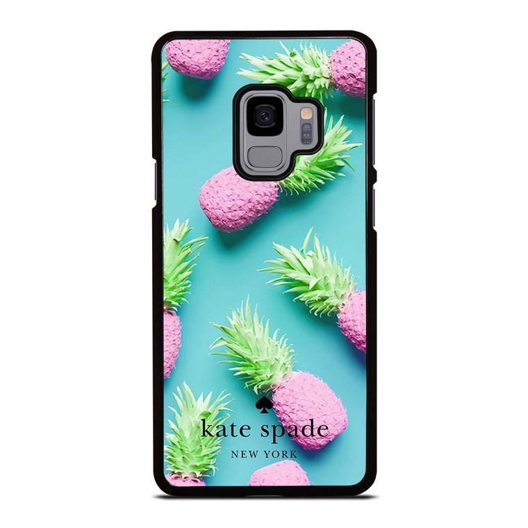 KATE SPADE NEW YORK LOGO SUMMER PINEAPPLE ICON Samsung Galaxy S9 Case Cover