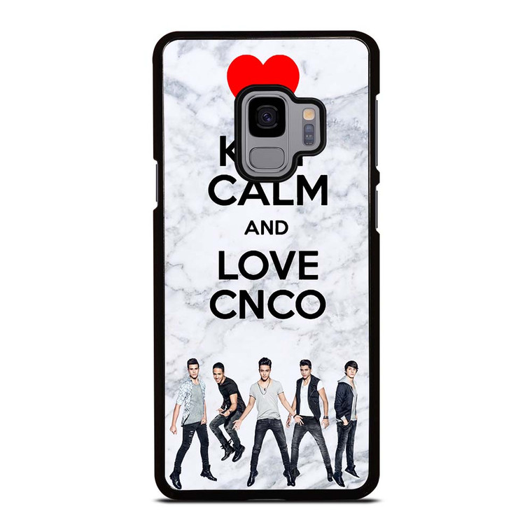 KEEP CALM AND LOVE CNCO MARBLE Samsung Galaxy S9 Case Cover