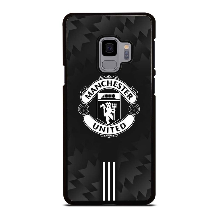 MANCHESTER UNITED BLACK LOGO Samsung Galaxy S9 Case Cover