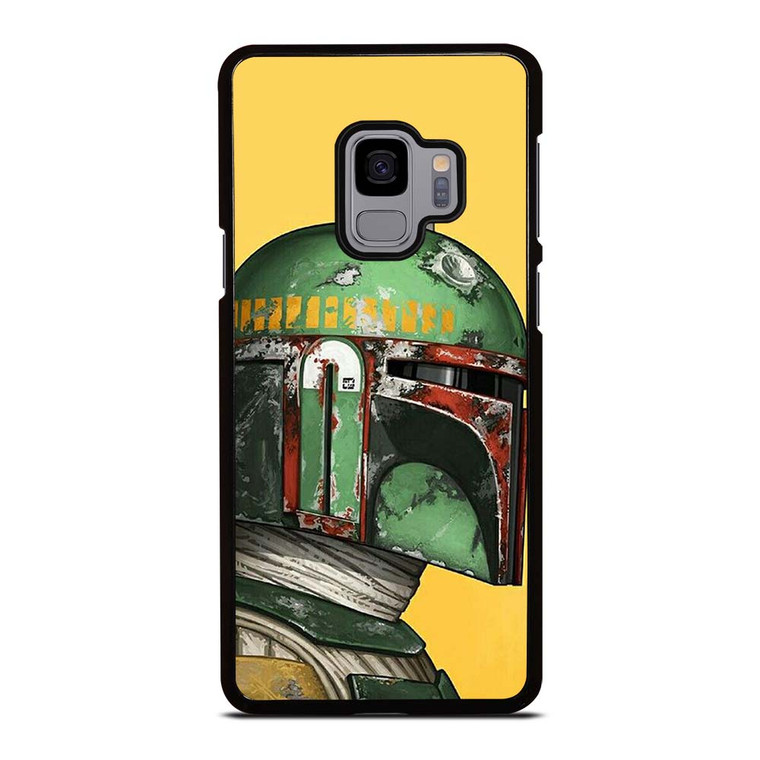 MANDALORIAN HEAD STAR WARS Samsung Galaxy S9 Case Cover
