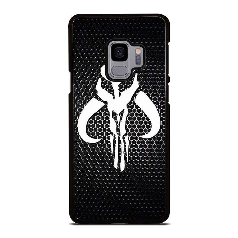 MANDALORIAN METAL CARBON LOGO Samsung Galaxy S9 Case Cover