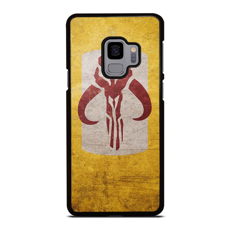 MANDALORIAN YELLOW LOGO Samsung Galaxy S9 Case Cover
