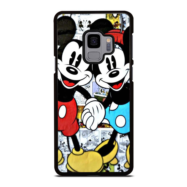 MICKEY AND MINNIE MOUSE DISNEY COMIC Samsung Galaxy S9 Case Cover