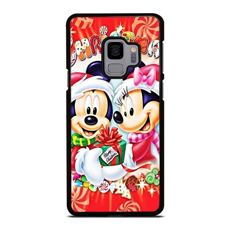 MICKEY MINNIE MOUSE DISNEY CHRISTMAS Samsung Galaxy S9 Case Cover