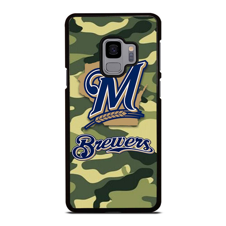 MILWAUKEE BREWERS CAMO LOGO Samsung Galaxy S9 Case Cover