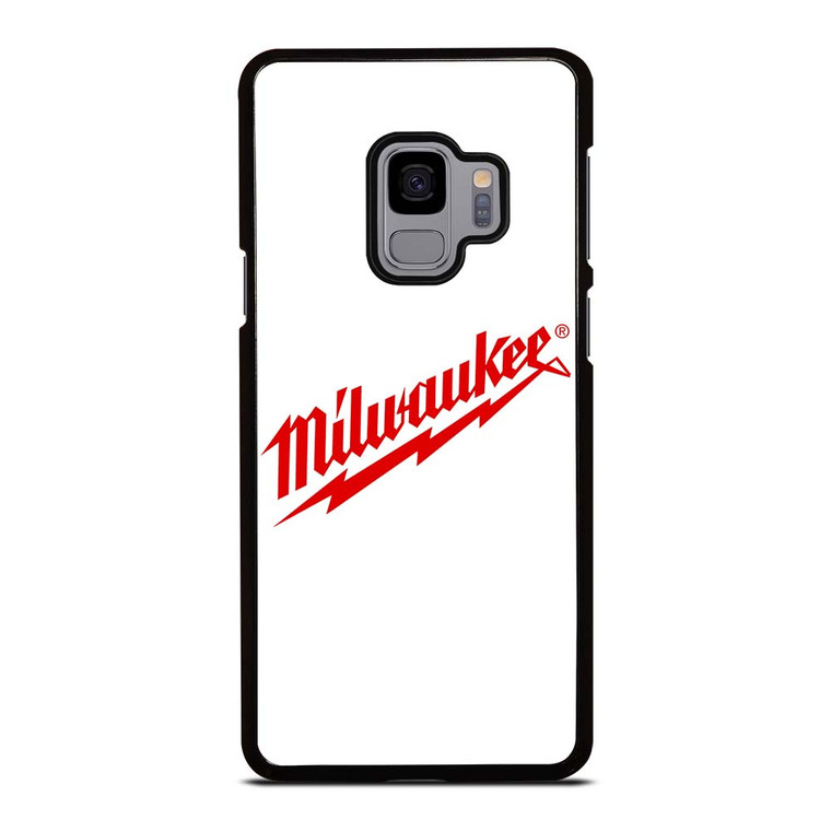 MILWAUKEE TOOL LOGO WHITE Samsung Galaxy S9 Case Cover