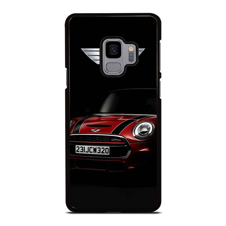 MINI COOPER CAR RED Samsung Galaxy S9 Case Cover