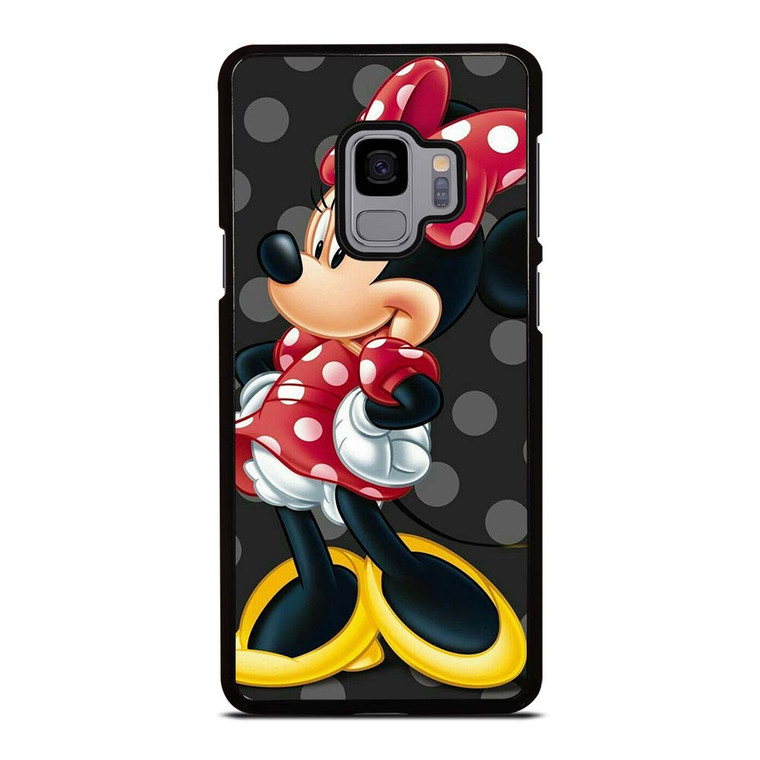 MINNIE MOUSE CUTE POLKADOT Samsung Galaxy S9 Case Cover